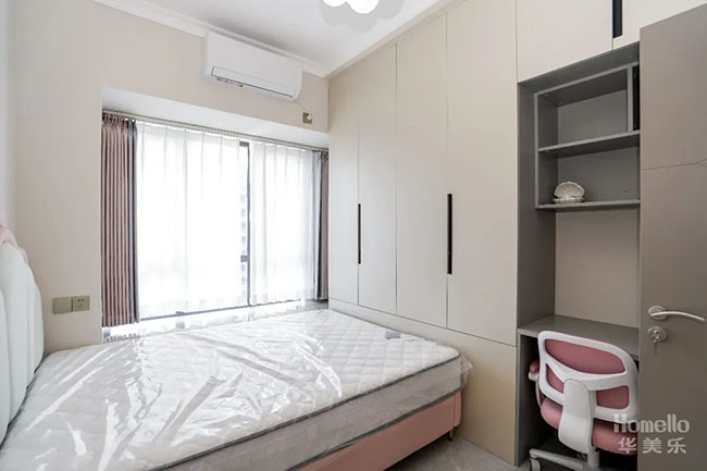 97㎡簡約風(fēng)，擴(kuò)大客餐廳空間，靈活改變起居動線，享受舒適生活